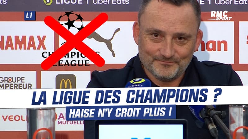 Lens 1-1 Le Havre : Haise ne croit plus à la Ligue des champions, “il faut être lucide”