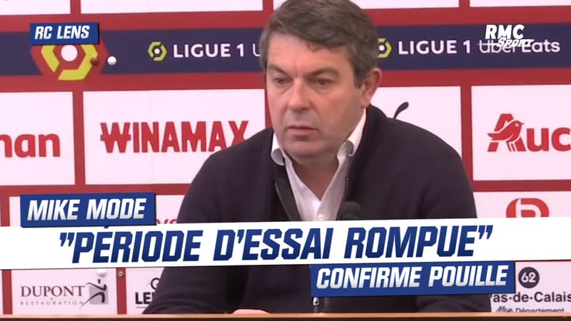 Lens: “La période d’essai de Mode a été rompue”, Pouille clos l’imbroglio