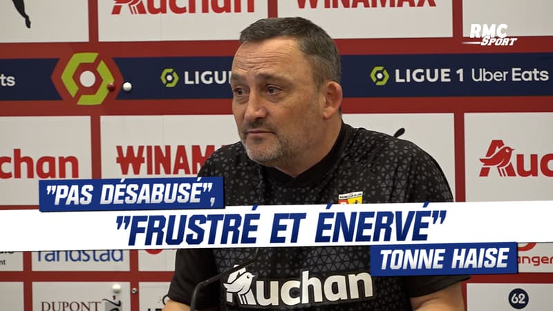 Lens : “Pas désabusé mais frustré, énervé”, tonne Haise