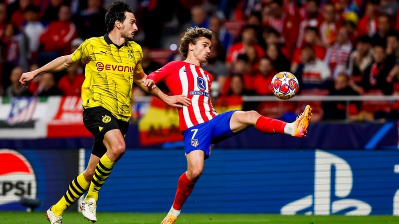 Ligue des champions: l’Atlético prend une option, Griezmann décisif