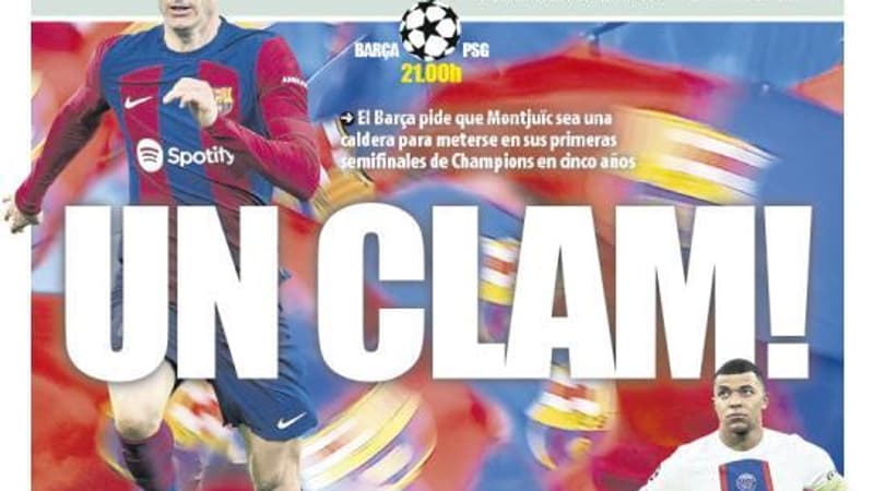 Barça-PSG: “Une équipe de onze joueurs contre Mbappé et dix autres joueurs”, la presse catalane s’en prend à l’attaquant parisien