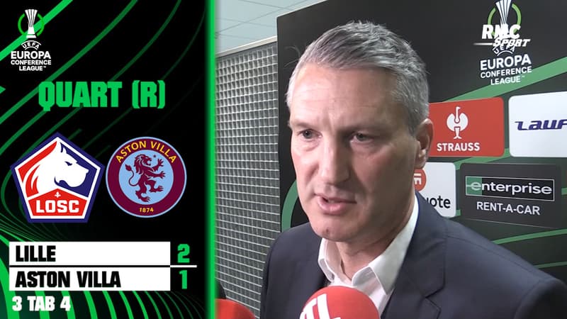 Lille 2-1 (3tab4) Aston Villa : “Martinez n’a pas l’attitude d’un sportif de haut niveau” dénonce Létang