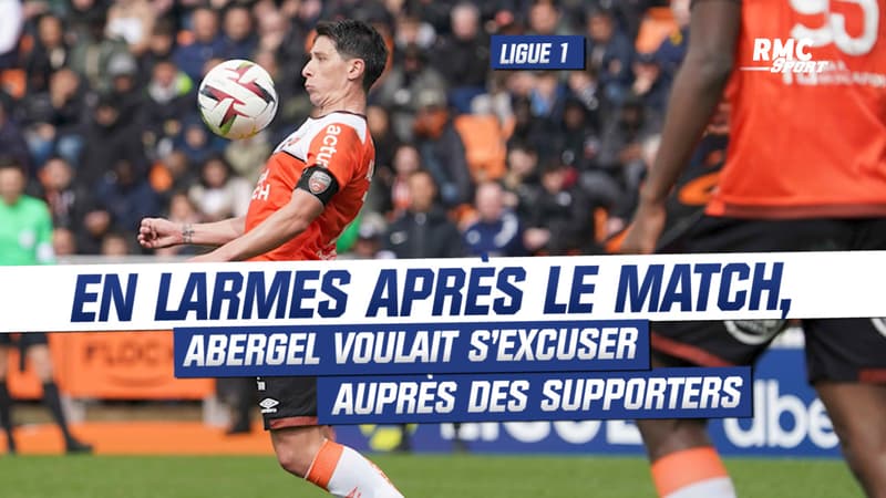 Lorient 1-2 Toulouse : “Je voulais m’excuser auprès des supporters”, explique Abergel, en larmes à la fin du match