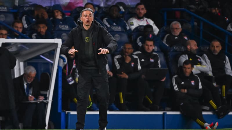 PSG-OL: Luis Enrique encense son attaque sans Mbappé, ni Dembélé