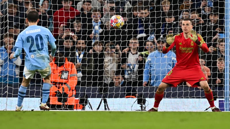 Manchester City-Real Madrid: le héros Lunin, le raté de Bernardo Silva… récit d’une séance de tirs au but mémorable