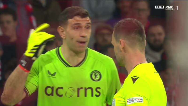 Lille-Aston Villa: pourquoi Dibu Martinez n’a pas été exclu malgré son deuxième carton jaune reçu lors des tirs au but