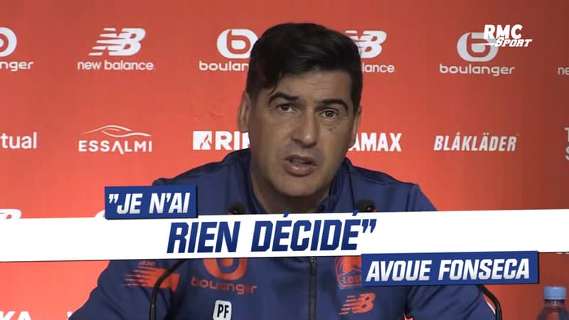 Metz – Lille : “Je n’ai rien décidé”, avoue Fonseca