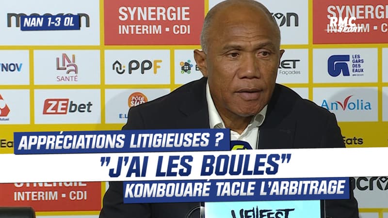 Nantes 1-3 OL: “J’ai les boules” Kombouaré s’insurge contre l’arbitrage