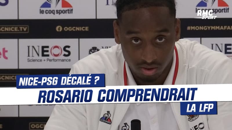 Nice-PSG : Rosario “comprendrait” que la Ligue décale le match
