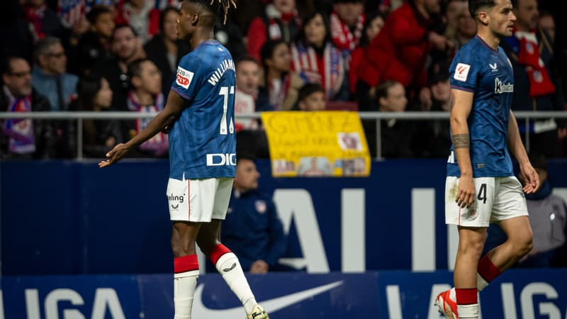 Atlético-Bilbao: “Il ne se passe rien”, le dépit de Nico Williams, lui aussi victime de racisme