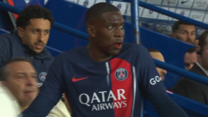 PSG-Clermont: pourquoi Mukiele, furieux lors de sa sortie, ne pouvait vraiment pas revenir sur le terrain