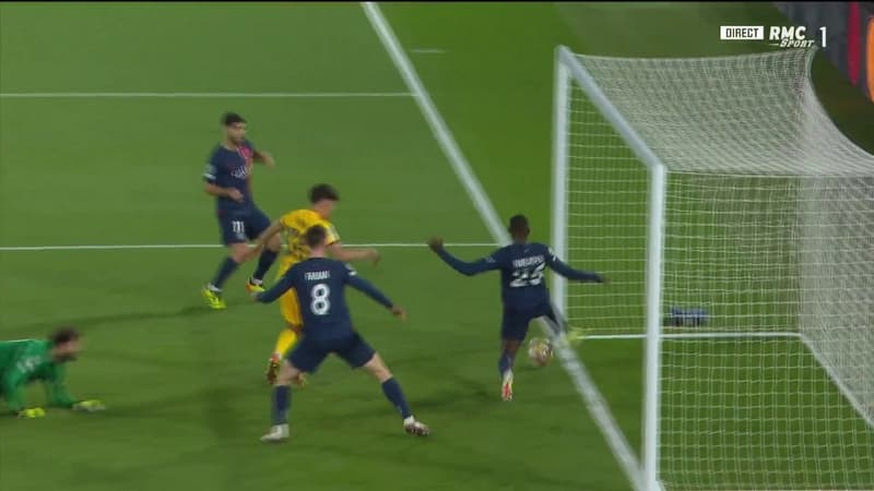 PSG-Barça: l’énorme sauvetage sur la ligne de Nuno Mendes