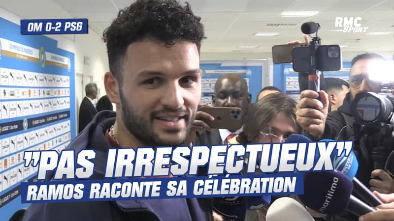 OM 0-2 PSG: “Ce n’était pas irrespectueux”, Ramos explique sa célébration