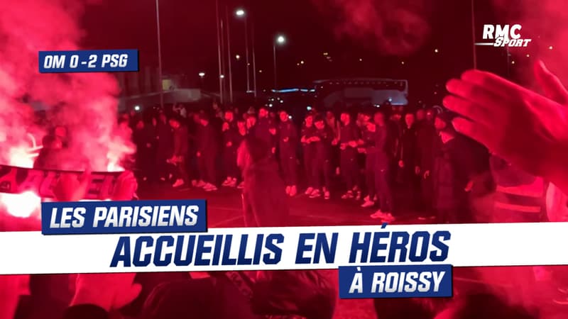OM 0-2 PSG : L’accueil bouillant des supporters parisiens à Roissy après la victoire