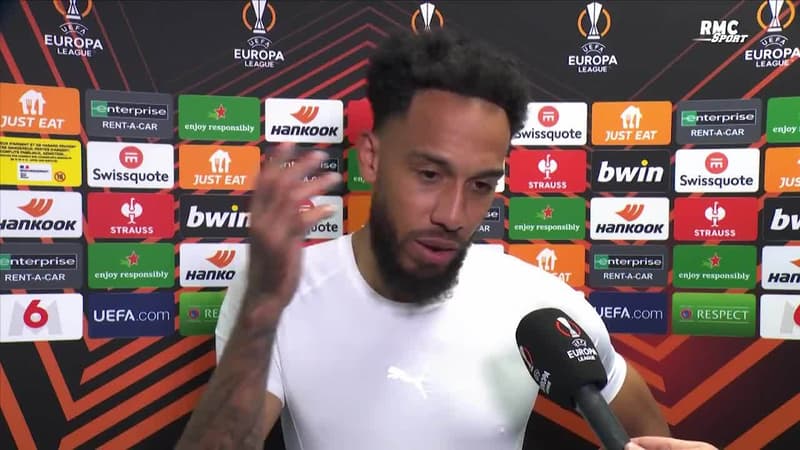 OM (4 tab 2) 1-0 Benfica : “Un scénario de dingue” la joie d’Aubameyang après la qualification
