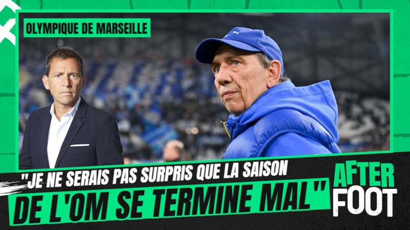 OM : “Je serais très surpris que la saison se termine bien à Marseille” se préoccupe Riolo