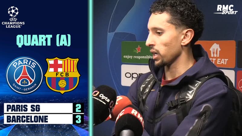 PSG 2-3 Barcelone : “L’équipe peut faire beaucoup mieux” espère Marquinhos