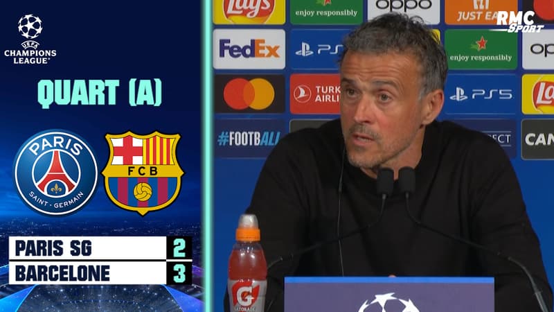 PSG 2-3 Barcelone : “Les joueurs les mieux préparés”, Luis Enrique justifie ses choix