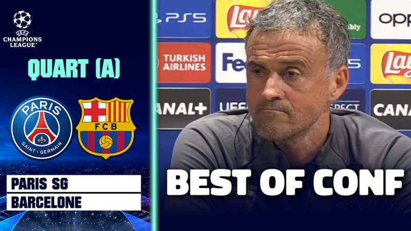PSG-Barça : Luis Enrique, best of conf’