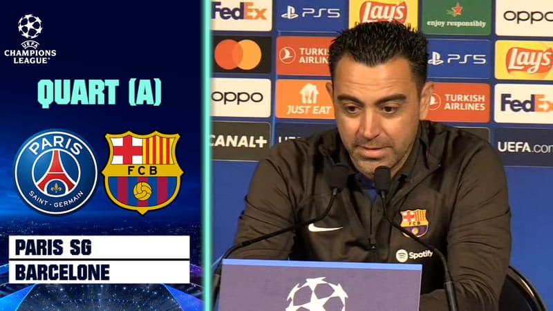 PSG-Barça : Xavi dédramatise sur “l’ADN Barça” réclamé par Luis Enrique