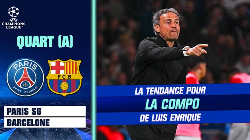 PSG-Barça : la tendance pour la composition d’équipe de Luis Enrique
