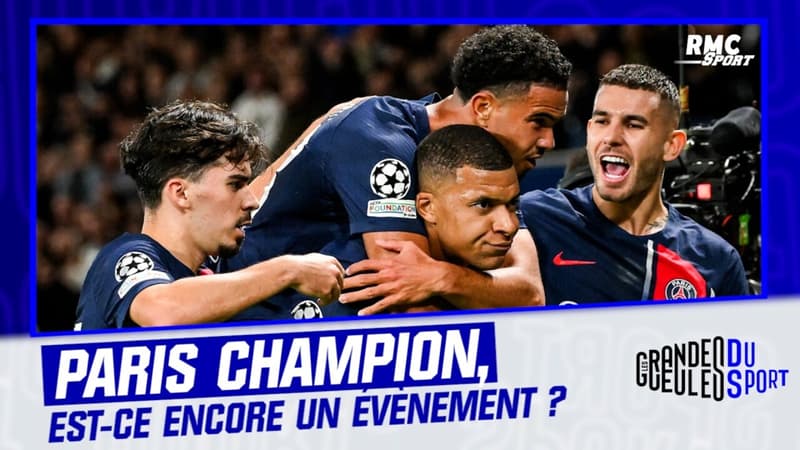 PSG : “L’évènement c’est quand Paris ne gagne pas le championnat” relativise Renaud Longuèvre