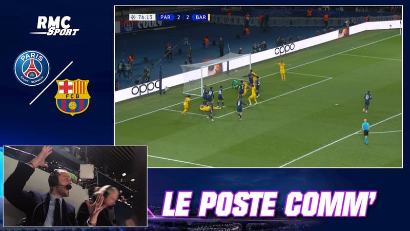 Paris SG 2-3 Barcelone : Contraints à L’EXPLOIT au retour, le poste comm’ du quart aller