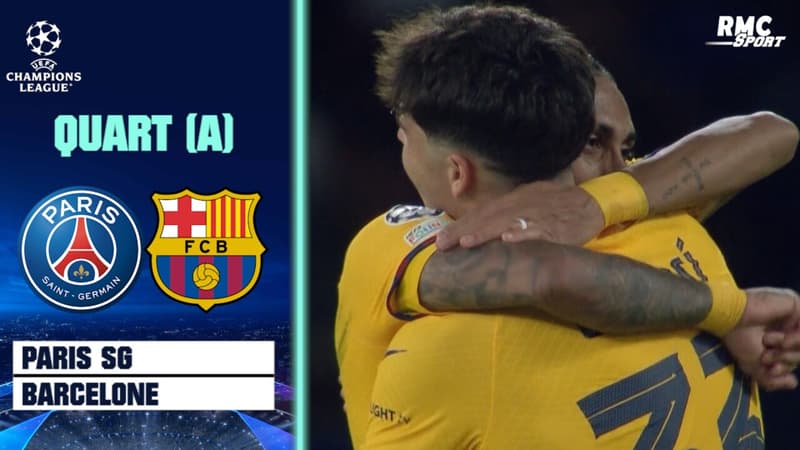 Paris SG – Barcelone : Raphinha punit un PSG en-dedans dans cette première mi-temps !