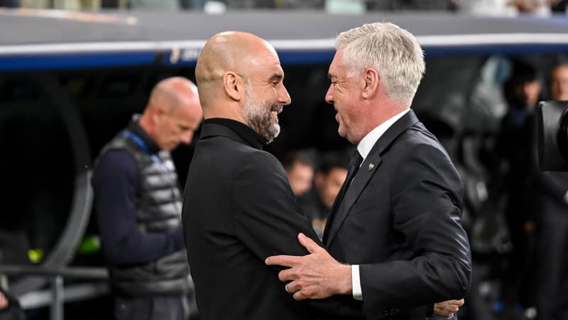 Manchester City-Real Madrid: le drôle de message d’Ancelotti à Guardiola avant le match retour