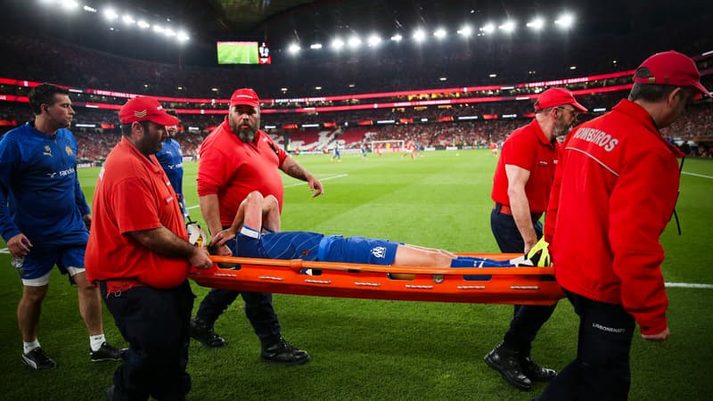 Benfica-OM: Merlin sort sur blessure, nouveau coup dur pour Marseille