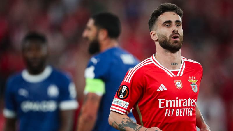 Benfica-OM: le but de Rafa Silva qui fait mal aux Marseillais après un quart d’heure de jeu