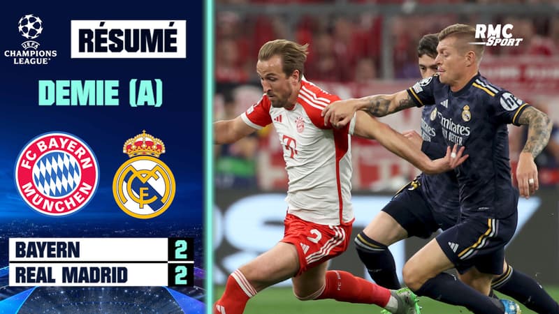 Résumé : Bayern Munich 2-2 Real Madrid – Ligue des champions (demi-finale aller)