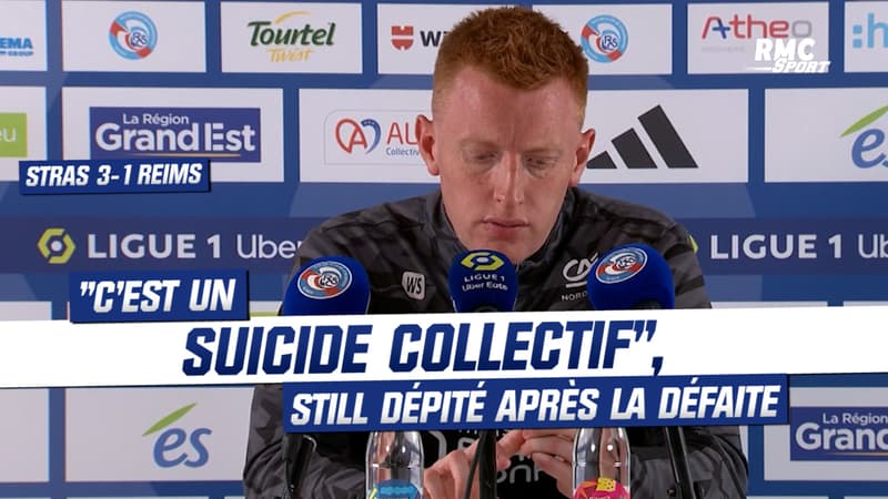 Strasbourg 3-1 Reims : “C’est un suicide collectif”, Still dépité après la défaite