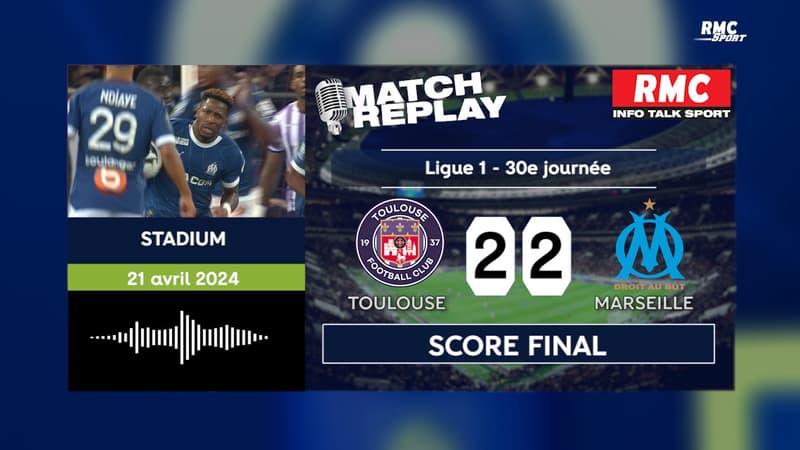 TFC 2-2 OM: Le goal replay du nul marseillais au bout du suspense
