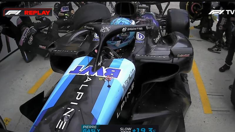 GP de Chine: la frayeur d’un mécanicien d’Alpine renversé par Pierre Gasly dans les stands