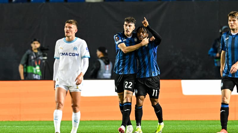 Atalanta-OM: l’ouverture du score de Lookman et le chef d’œuvre de Ruggeri qui plombent les Marseillais