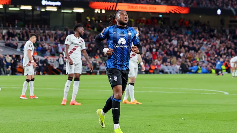 Ligue Europa: “l’une des meilleures soirées de ma vie”, savoure Lookman après son triplé en finale