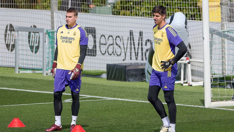 Real Madrid: Ancelotti envisagerait d’aligner Courtois plutôt que Lunin en finale de la Ligue des champions