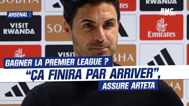 Arsenal : Gagner la Premier League ? “Ça finira par arriver”, assure Arteta