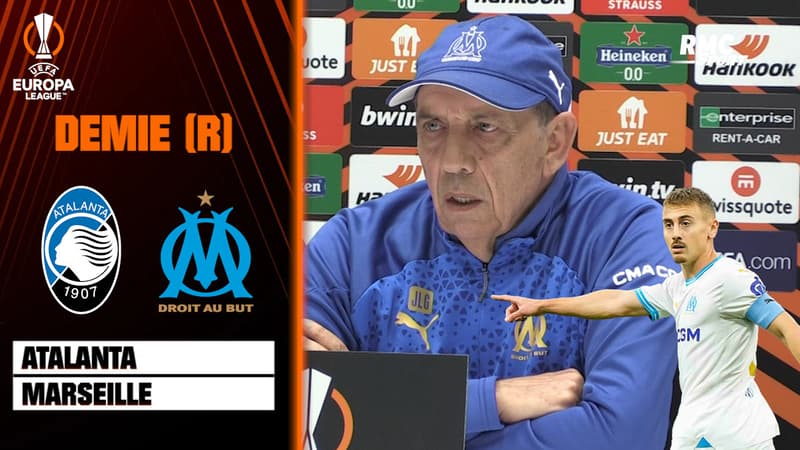 Atalanta-OM : “Je prends le café avec lui à 8h le matin, il m’aide beaucoup”, Gasset loue le leadership de Rongier