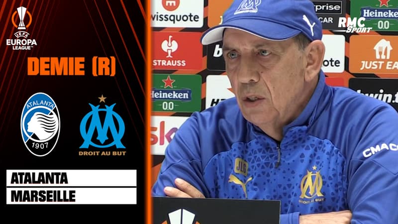 Atalanta-OM : “On va axer sur le combat” assume Gasset