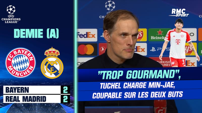 Bayern 2-2 Real Madrid : “Trop gourmand, agressif”, Tuchel charge Kim Min-jae, coupable sur les deux buts