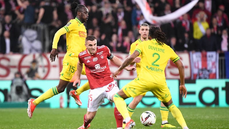 Brest-Nantes: tenus en échec, les Brestois perdent deux points dans la course à la Ligue des champions