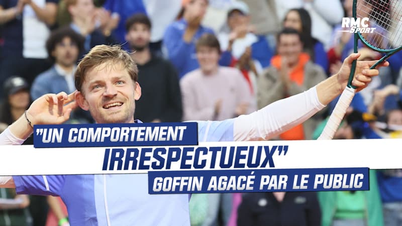 Crachat, insultes… Goffin dénonce le comportement “irrespectueux” du public de Roland-Garros