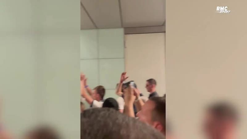 Dortmund-Paris SG : En route vers le stade, des centaines de supporters parisiens mettent déjà l’ambiance