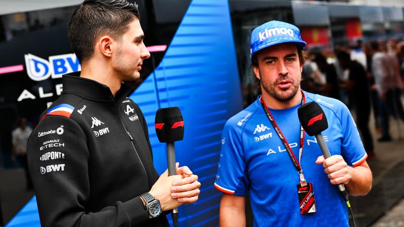 GP de Miami: Fernando Alonso a apprécié la résistance que lui a opposée Esteban Ocon