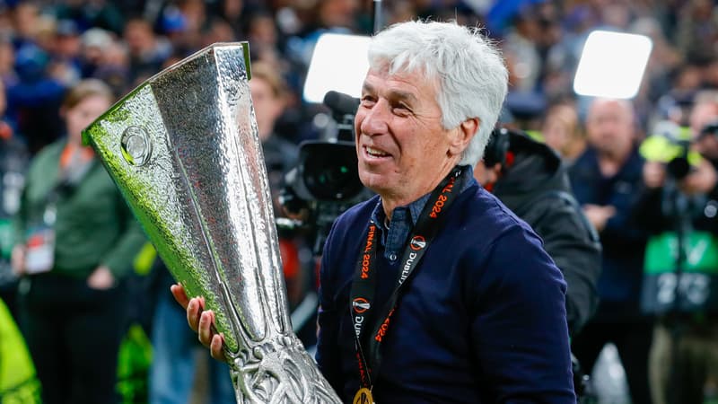 Ligue Europa: pour Gasperini, le sacre de l’Atalanta est l’un “des contes de fées du football”