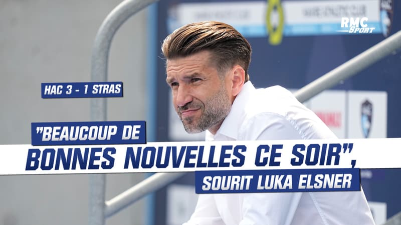 HAC 3 – 1 STRAS : “Beaucoup de bonnes nouvelles ce soir”, sourit Luka Elsner
