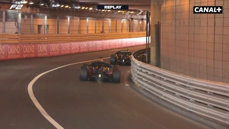 Formule 2: l’impressionnant réflexe du Français Isack Hadjar, qui évite le drame à Monaco