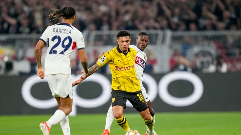 Dortmund-PSG: comment Sancho a fait vivre un calvaire à Nuno Mendes, en réussissant plus de dribbles que l’ensemble des Parisiens